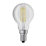 Osram Retrofit LED E14 Kugel Fadenlampe Klar 4W 470lm - 840  | Ersatz für 40W