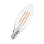 Ledvance Classic LED E14 Kerze Fadenlampe Klar 3.8W 806lm - 827  | Ersatz Für 60W