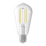 Calex Smart Tuya Wifi E27 Edison Fadenlampe 7W 806lm - 818-830 Abstimmbares Weiß | Dimmbar - Ersatz für 60W