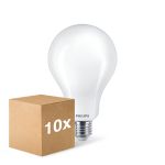 Mehrfachpackung 10x Philips Corepro LED Glühbirne E27 Birne Matt 23W 3452lm - 827 Extra Warmweiß | Ersatz Für 200W