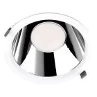 Ledvance LED Deckenstrahler Comfort Dali UGR19 Aluminium Weiß 42W 5000lm 55D - 930 Warmweiß | Ausschnitt 250mm - IP44 - Höchste Farbwiedergabe - Dali Dimmbar