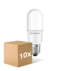 Mehrfachpackung 10x Ledvance LED Classic Stick E27 Stick Matt 9W 1050lm - 827  | Ersatz Für 75W