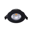 LED schwenkbar Spot Schwarz 6W 550lm - 930 | Ausschnitt 75mm - IP54 - Höchste Farbwiedergabe 