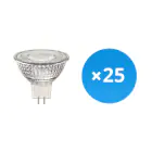 Mehrfachpackung 25x LED-Spot GU5.3 MR16 4.4W 345lm 12V 36D - 827  | Dimmbar - Ersatz für 35W