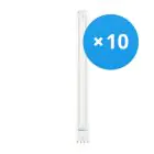 Lot 10x Ledvance Dulux-L LED 18W - 830  | Remplacement 36W