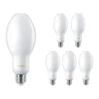 Lot 6x Philips TrueForce Core LED E27 HPL/SON Dépolie 18W 3000lm 300D - 830  | Remplacement 80W