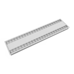 Dalle LED G2 30x120cm 3000K 34W UGR<15 Dépolie Réflecteur | Dali Dimmable - Remplacement 2x28W